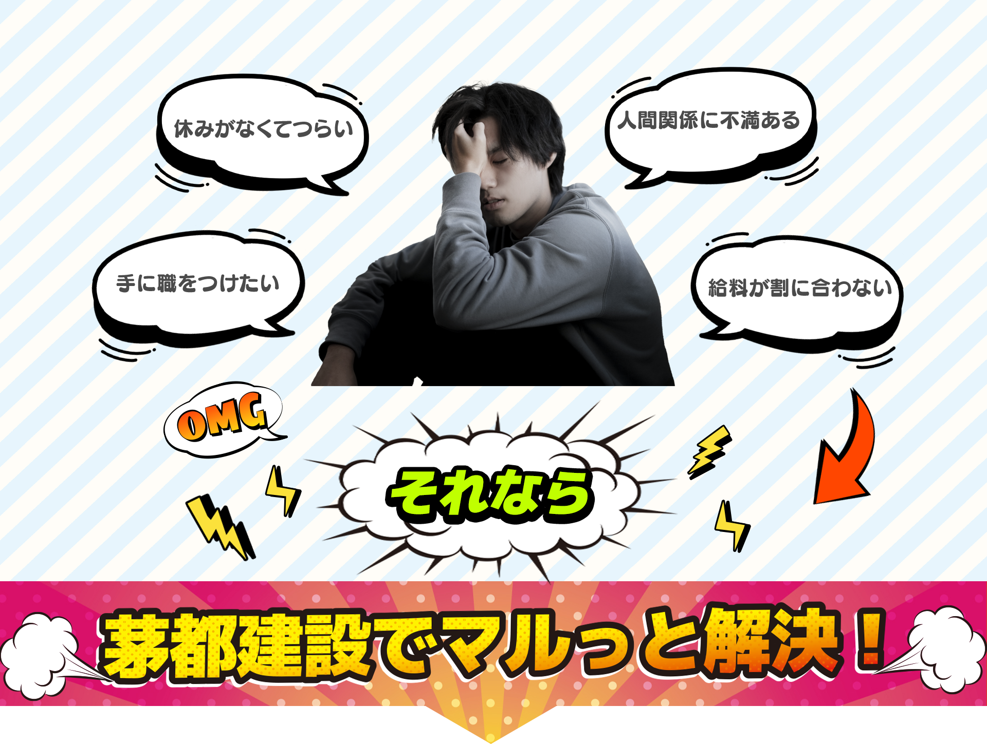 茅都建設でまるっと解決